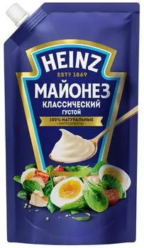 Майонез Heinz Классический 67% 750г