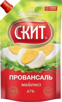 Майонез Скит Провансаль 67% 225мл - Vprok.ru Перекрёсток