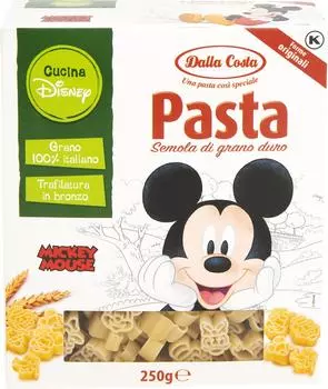 Макаронные изделия Dalla Costa Микки-Маус 250г