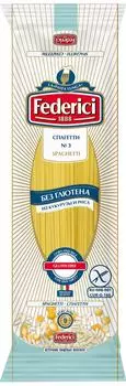 Макаронные изделия Federici Спагетти из кукурузы и риса без глютена 250г