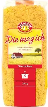Макароны 3 Glocken Die mag ich Звездочки 250г