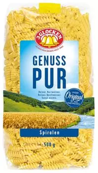 Макароны 3 Glocken Genuss Pur Спирали 500гс доставкой!