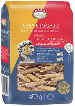 Макароны Aida Penne Rigate 450г - Vprok.ru Перекрёсток