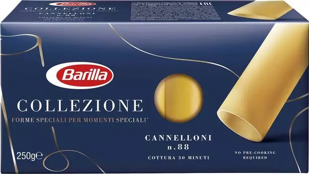 Макароны Barilla Collezione Cannelloni 250гс доставкой!