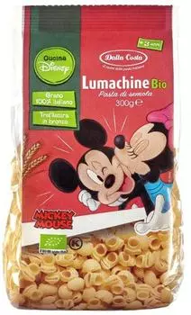 Макароны Dalla Costa Disney Mickey Lumachine Bio 300г