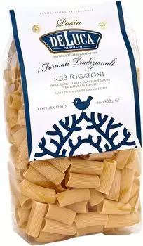 Макароны De Luca №33 Ригатони 500г