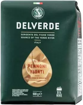 Макароны Delverde Pennoni Rigati №31 500гс доставкой!