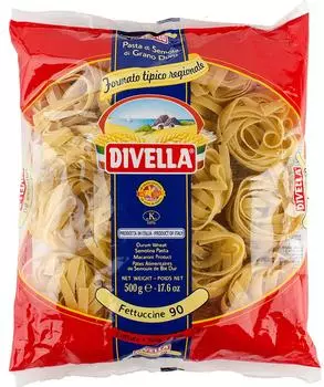 Макароны Divella Fettuccine гнезда 500гс доставкой!