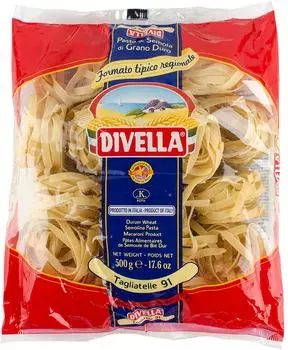 Макароны Divella Tagliatelle гнезда 500гс доставкой!