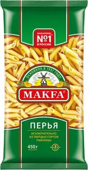 Макароны Makfa Перья 450г - Vprok.ru Перекрёсток