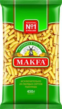 Макароны Makfa Рожки 450г - Vprok.ru Перекрёсток