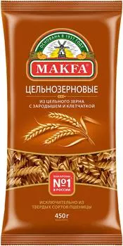 Макароны Makfa Спирали цельнозерновые 450гс доставкой!