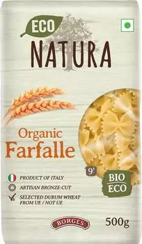Макароны Pasta Eco Natura Farfalle 500г