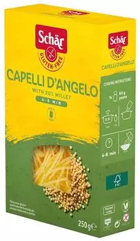 Макароны Schar Capelli d'Angelo без глютена 250г