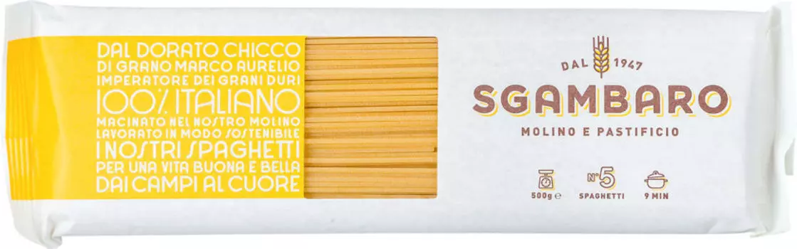Макароны Sgambaro Spaghetti №5 500г