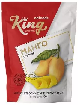 Манго King сушеное 100г