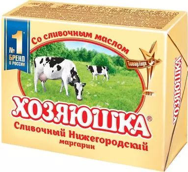 Маргарин Хозяюшка Сливочный Нижегородский 60% 200г