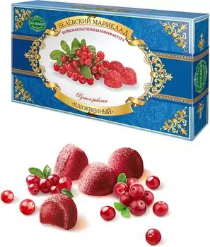 Мармелад Белевская пастильная мануфактура Клюквенный 280г