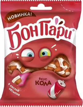 Мармелад Бон Пари жевательный вкус Колы 120г