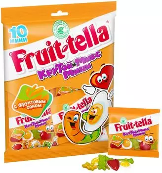 Мармелад Fruittella с фруктовым вкусом 200г