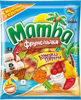 Мармелад Mamba Фрумеладки команда пиратов 70г