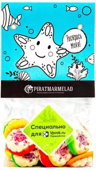 Мармелад Pirat Marmelad Фруктовый тортик 200г