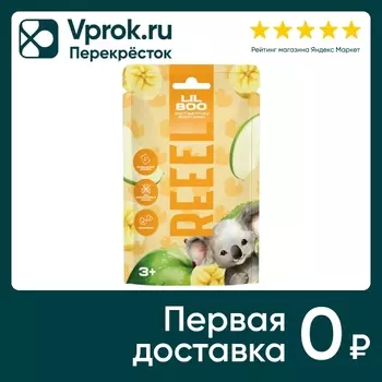 Мармелад Reeel Яблоко-Банан 15г - Vprok.ru Перекрёсток