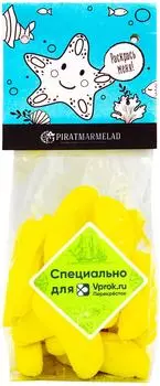 Маршмеллоу PiratMarmelad Бананы с шоколадной начинкой 200г