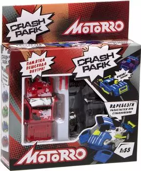 Машина-конструктор Motorro Crash Park инерционная