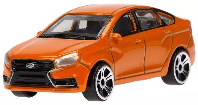 Машинка Autogrand Lada Vesta оранжевая