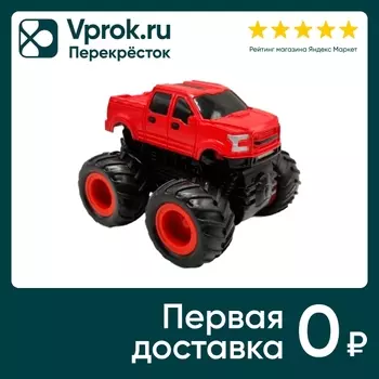 Машинка Motorro Внедорожник инерционная красная