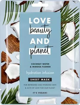 Маска для лица Love Beauty&amp;Planet Волна увлажнения 1шт
