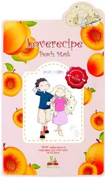 Маска для лица Sally's box Любовные Рецепты с Персиком тканевая 20мл