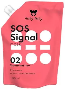 Маска для волос Holly Polly SOS-signal экстра-питательная 100мл
