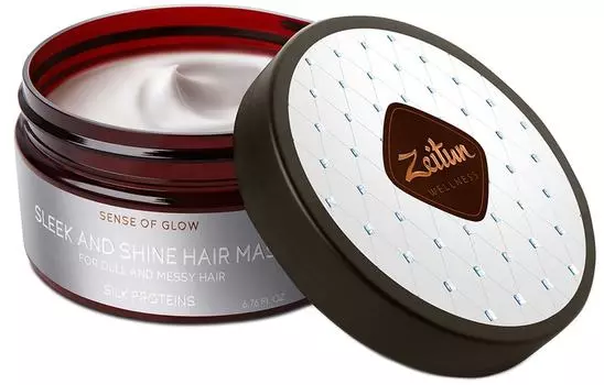 Маска для волос Zeitun Ритуал сияния для гладкости и блеска 200мл