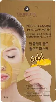 Маска-пленка Skinlite Обновление кожи Золотая 15г