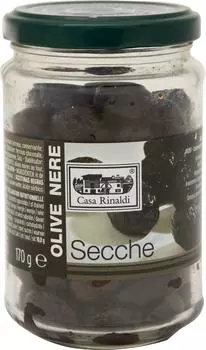Маслины Casa Rinaldi сушеные с косточкой 170г