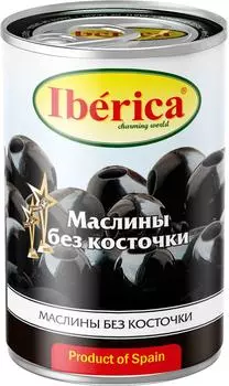 Маслины Iberica без косточки 420г