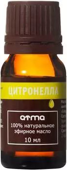 Масло эфирное Atma Цитронелла 10мл. Доставим до двери!