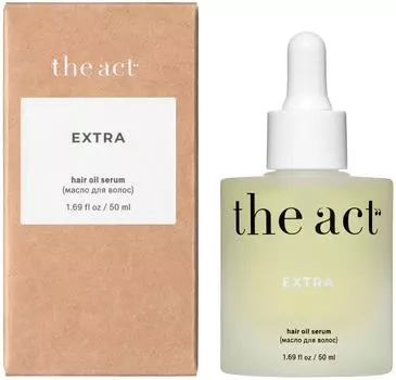Масло для волос The Act Extra 50мл. Доставим до двери!