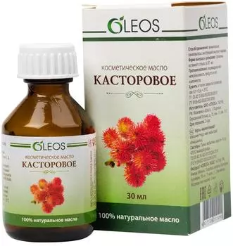 Масло косметическое Oleos Касторовое 30мл