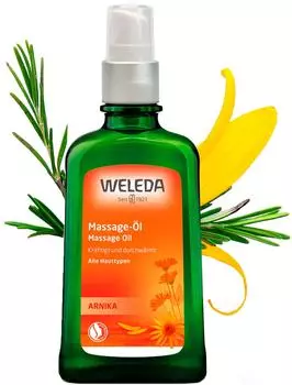 Масло массажное Weleda с арникой 100мл