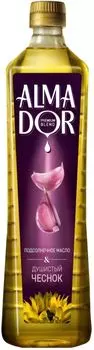 Масло подсолнечное Almador с маслом чеснока 790мл