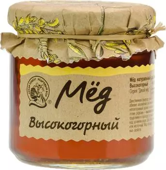 Мед Кедровый Бор Высокогорный 245г. Доставим до двери!