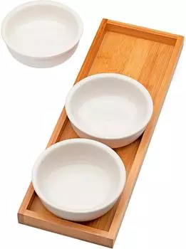 Менажница Apollo Foggio с подставкой 3шт