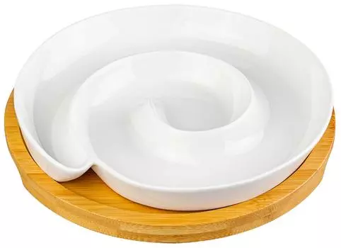 Менажница Elan Gallery Айсберг 21.5*21.5*4см