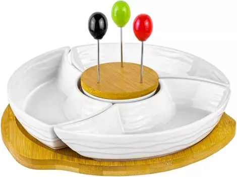 Менажница Elan Gallery Айсберг 25*25*6см