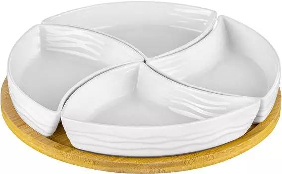 Менажница Elan Gallery Айсберг 25*25*6см