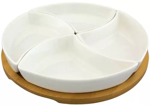 Менажница Elan Gallery Айсберг крутящаяся 25*25*6см