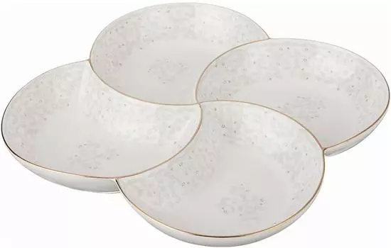 Менажница Lefard Вивьен 4 секции 26*26см